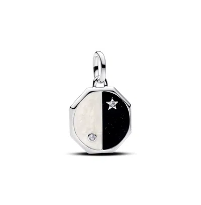 Pandora Sterling Silver Yin And Yang Dangle Charms