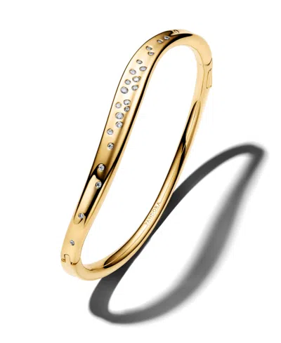 Pandora Stone-set Bangle In Gold