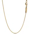 Pandora Talisman Cable Chain Necklace In Gold