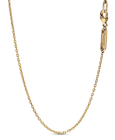 Pandora Talisman Cable Chain Necklace In Gold