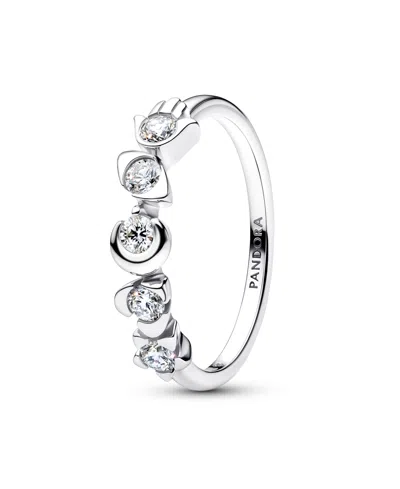Pandora Talisman Sterling Silver Lab-grown Diamond Symbols Ring