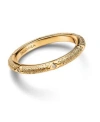 Pandora Texture Clear Cubic Zirconia Stones Ring In Gold