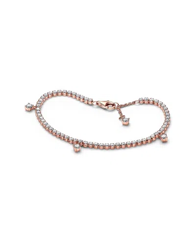 Pandora Timeless Cz Chain Bracelet In Gold