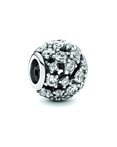 Pandora Timeless Silver Cz Charm In White