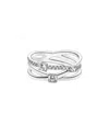 Pandora Timelsss Silver Cz Ring In Metallic