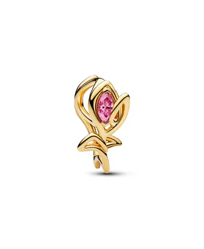 Pandora Tulip Openwork Charm In Gold