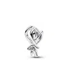 Pandora Tulip Openwork Charm In Silver