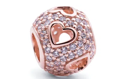 Pandora Tumbling Hearts Charm - In Gold