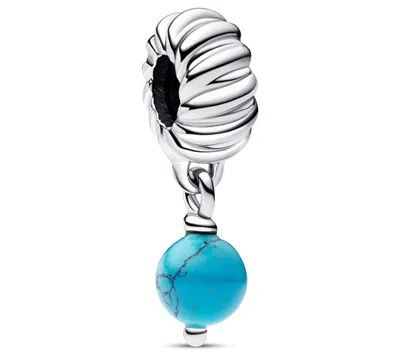 Pandora Turquoise Dangle Charms In Blue