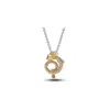Pandora Two-tone Chinese Year Of The Dragon Collier Necklace In Gold
