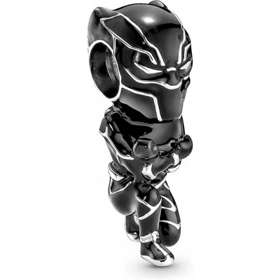 Pandora Woman's Charm Link  Marvel Avengers Black Panther Gbby2