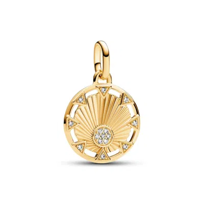 Pandora Women's Me Power Of The Light Sun Medallion Charm In Gold