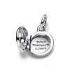 Pandora Women's Openable Love Locket Dangle Charm In Silver In Metallic