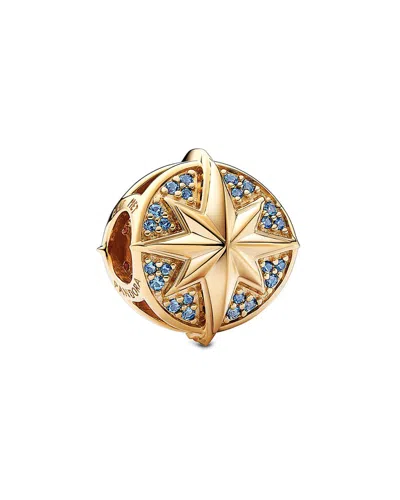 Pandora X Marvel 14k Plated Charm In Gold