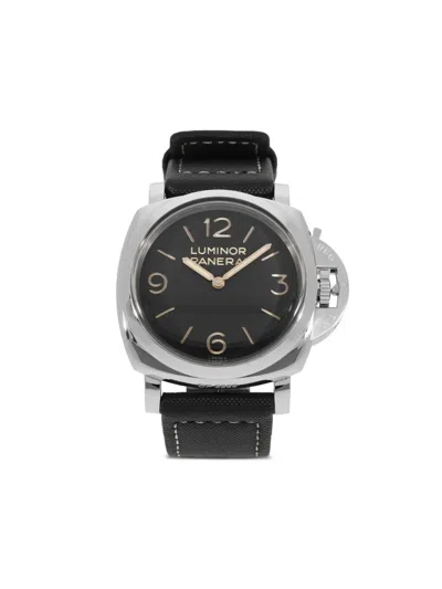 Pre-owned Panerai 2012 Luminor 48mm In Black