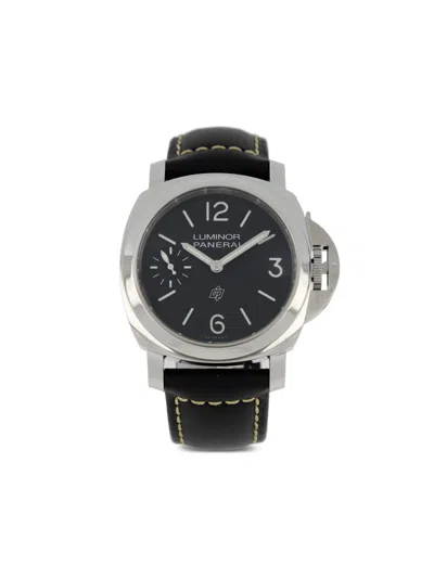Pre-owned Panerai 2023 Unworn Luminor 44mm In Black