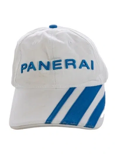 Pre-owned Panerai Branded Embroidered Hat In Multi