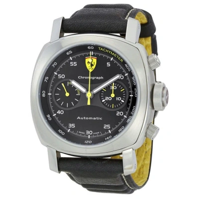 Panerai Ferrari Scuderia Chronograph Automatic Chronometer Black Dial Men's Watch Fer00008