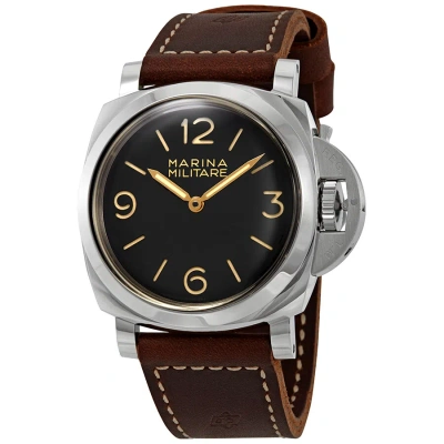 Panerai Luminor 1950 Men's Limited Edition Hand Wound Watch Pam00673 In Brown