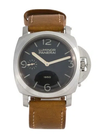 Pre-owned Panerai Luminor 1950 Special Edition Watch In Multi