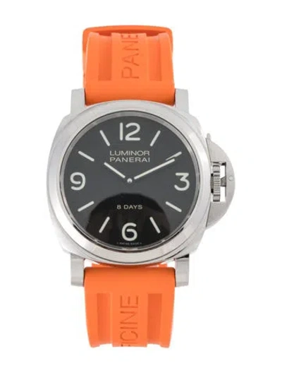 Pre-owned Panerai Luminor Base 8 Days, 44mm In Multicolor