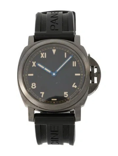 Pre-owned Panerai Luminor California 8 Days Watch In Multicolor