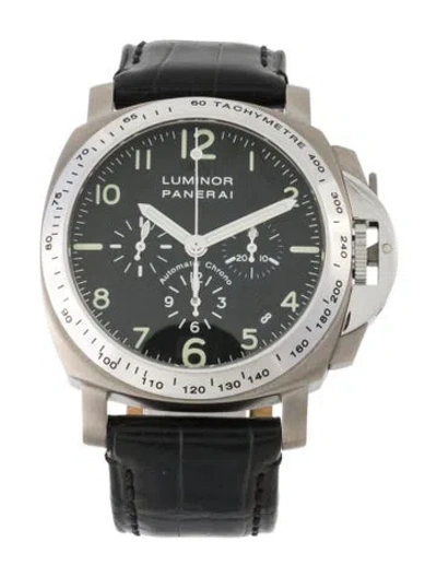 Pre-owned Panerai Luminor Daylight Watch In Multi