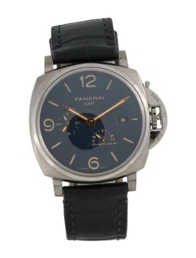 Pre-owned Panerai Luminor Due Watch In Multicolor