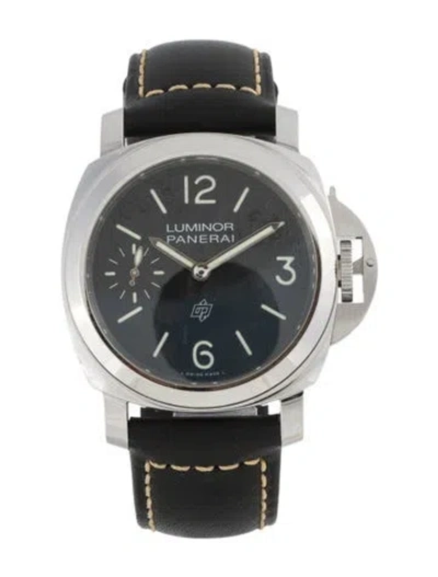 Pre-owned Panerai Luminor Logo Watch In Multi