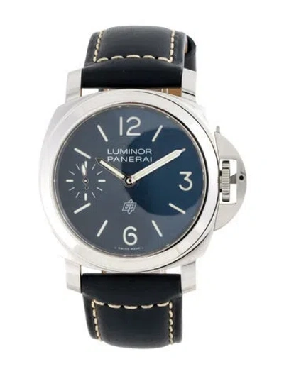 Pre-owned Panerai Luminor Logo Watch In Multi
