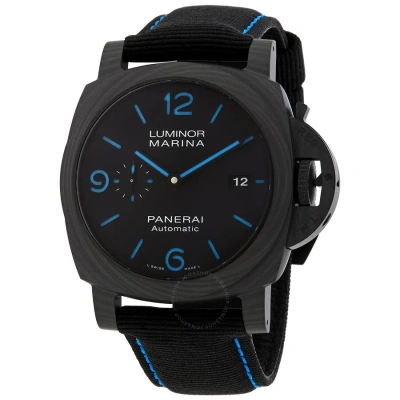 Panerai Luminor Marina Automatic Black Dial Men's Watch Pam02661 In Blue
