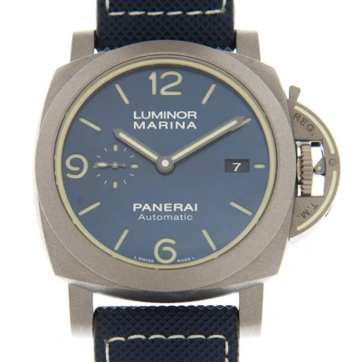 Panerai Luminor Marina Automatic Blue Dial Men's Watch Pam01117