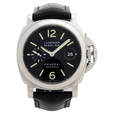 Pre-owned Panerai Luminor Marina Automatic, Ref Op6763, Pam00104. Stainless Steel, Yr 2009 In Multiple