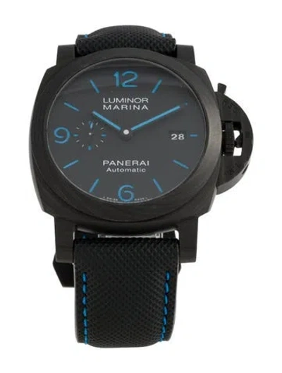 Pre-owned Panerai Luminor Marina Carbotech™ Watch, 44mm In Multicolor