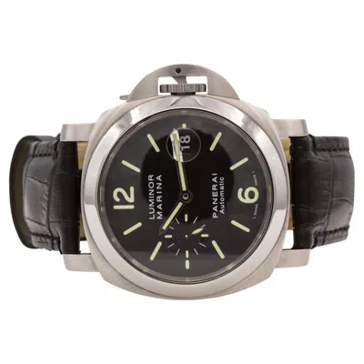 Pre-owned Panerai Luminor Marina Pam00104 44mm Automatic Watch Box & Extra Bracelet In Multiple