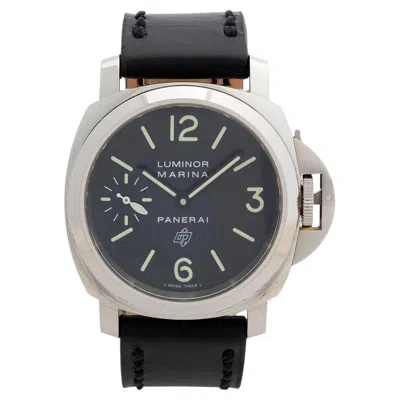 Pre-owned Panerai Luminor Marina Ref Pam01005 Op7040, 44mm Stainless Steel. One/2500, 2017 In Multi