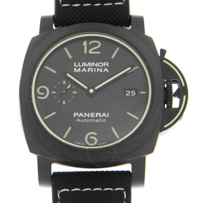 Panerai Luminor Marina Tuttogrigio Automatic Black Dial Men's Watch Pam01118