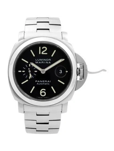 Pre-owned Panerai Luminor Marina Watch, 42mm In Multicolor