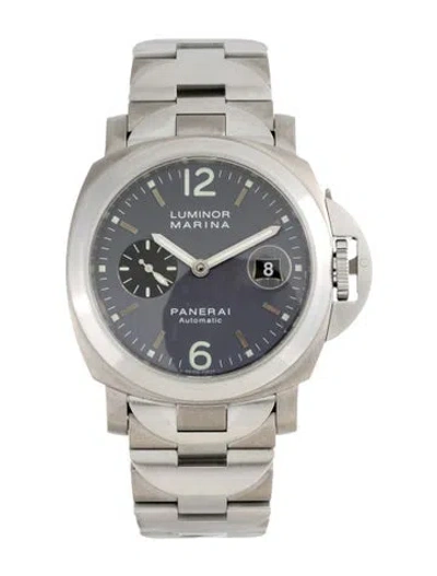 Pre-owned Panerai Luminor Marina Watch, 44mm In Multicolor