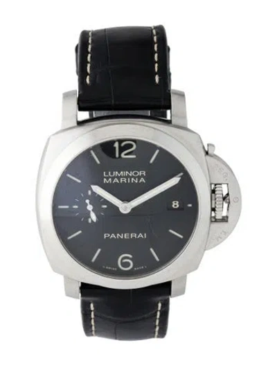 Pre-owned Panerai Luminor Marina Watch In Multi
