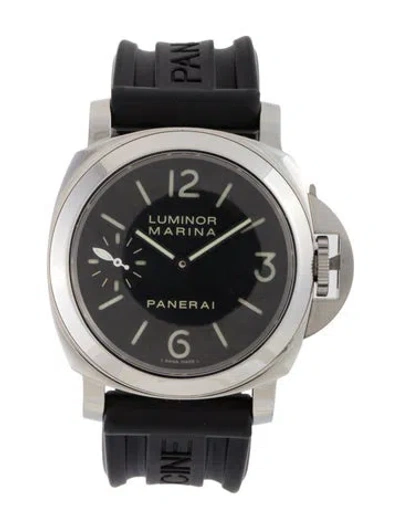 Pre-owned Panerai Luminor Marina Watch In Multi