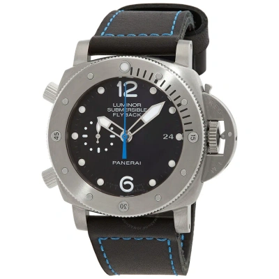 Panerai Luminor Submersible 1950 Chronograph Automatic Black Dial Men's Watch Pam00614