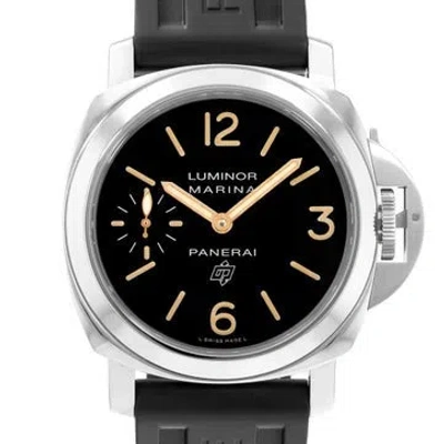 Pre-owned Panerai Marina Logo Acciaio Watch In Multicolor