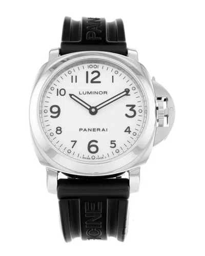 Panerai Men's Luminor Watch (authentic ) In Black
