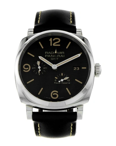 Panerai Men's Radiomir Watch, Circa 2012 (authentic ) In Black