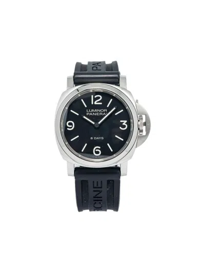 Pre-owned Panerai  Luminor 44mm In Black