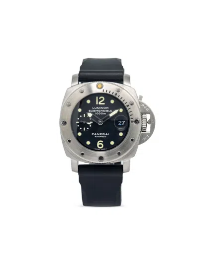 Pre-owned Panerai  Luminor Submersible 44mm In Black