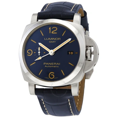 Panerai Luminor Gmt Automatic Blue Dial Men's Watch Pam01033