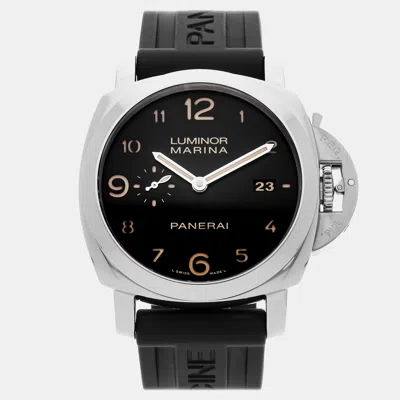 Pre-owned Panerai Luminor Marina 1950 3 Days Pam 359 Black Automatic Stainless Steel Men's Wristwatc