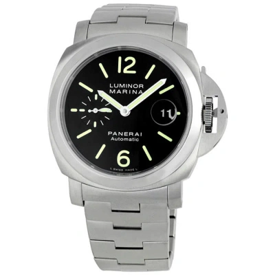 Panerai Luminor Marina Automatic Black Dial Men's Watch Pam00299 In Metallic